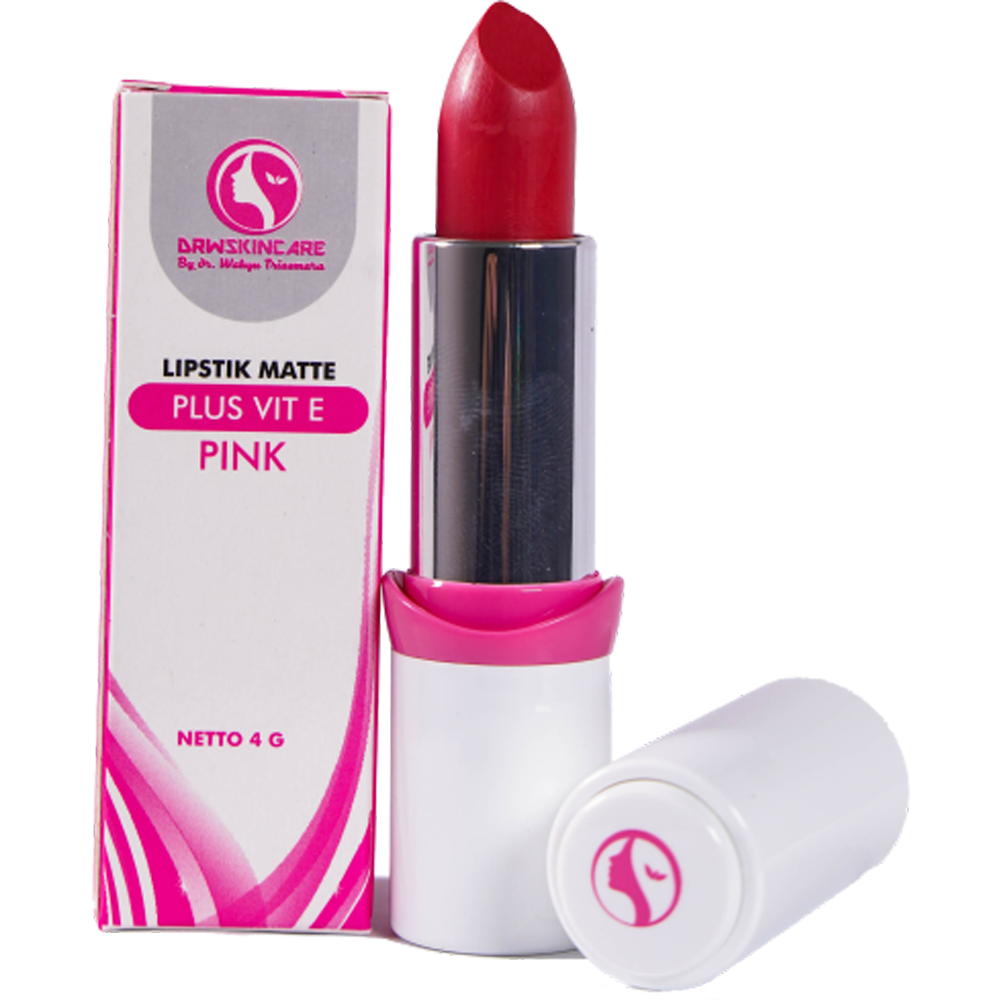 LIPSTIK MATTE PLUS VIT E PINK