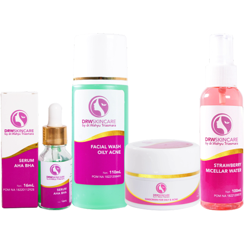 PAKET OILY ACNE ABHA 100 ML