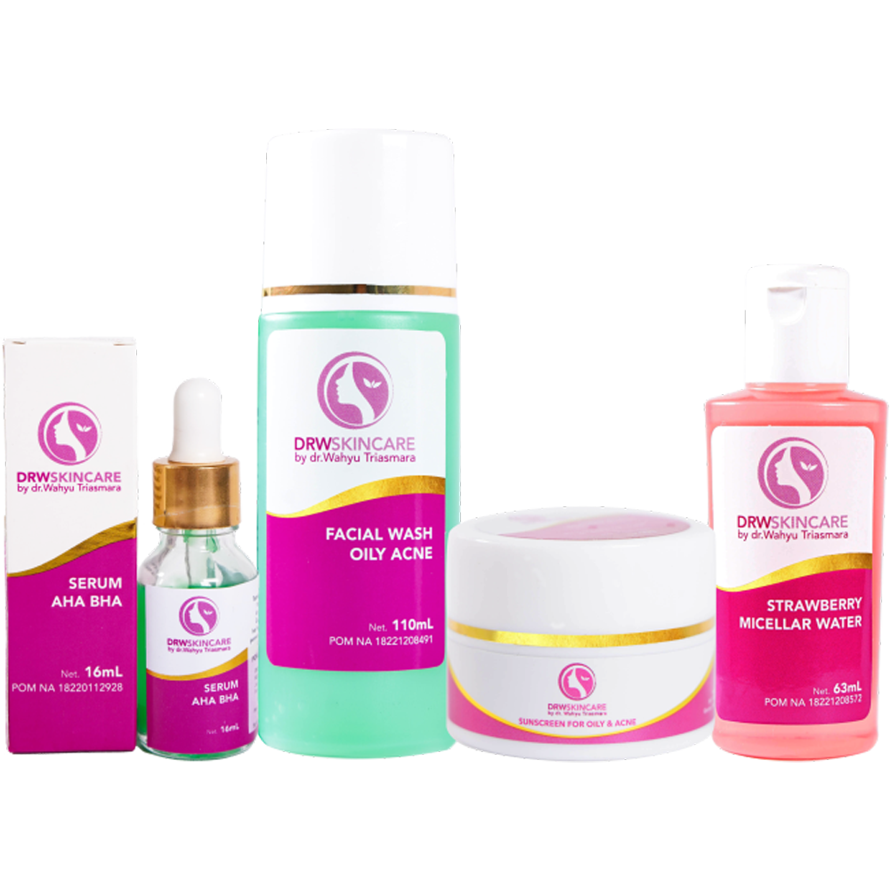 PAKET OILY ACNE ABHA 60 ML